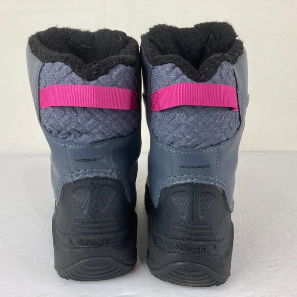 Columbia Big Girls Sz 5 400 gram Insulation Waterproof Winter Snow Boot - Picture 5 of 7
